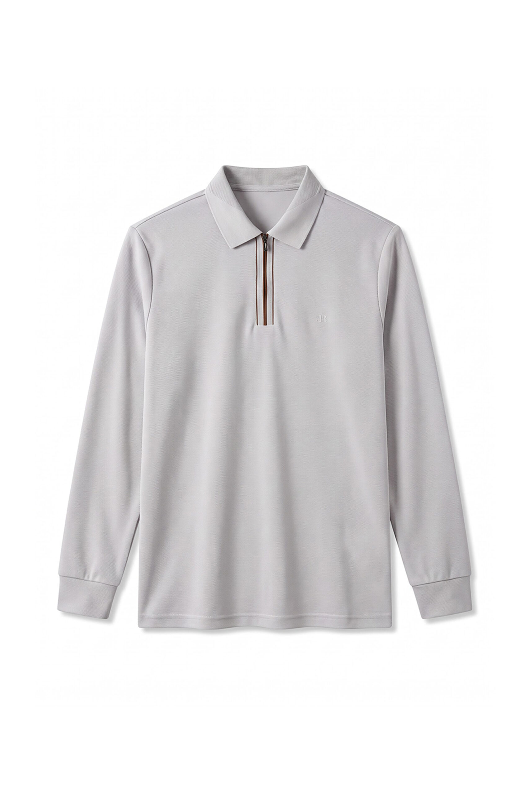 Áo Polo Dài Tay Lụa Sữa Cashmere Premium