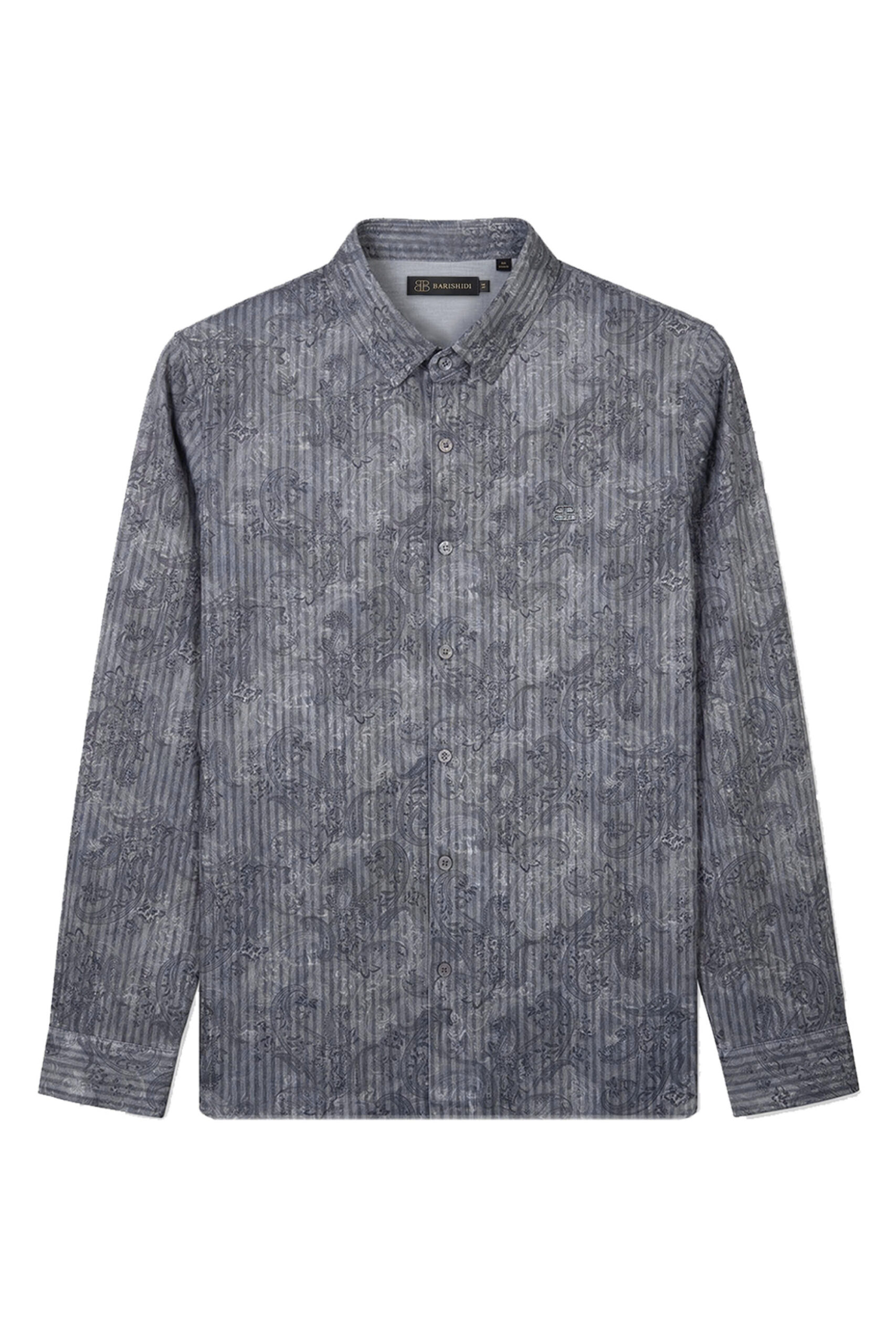 Sơ Mi Dài Tay Cashmere Tơ Gỗ Sồi Premium