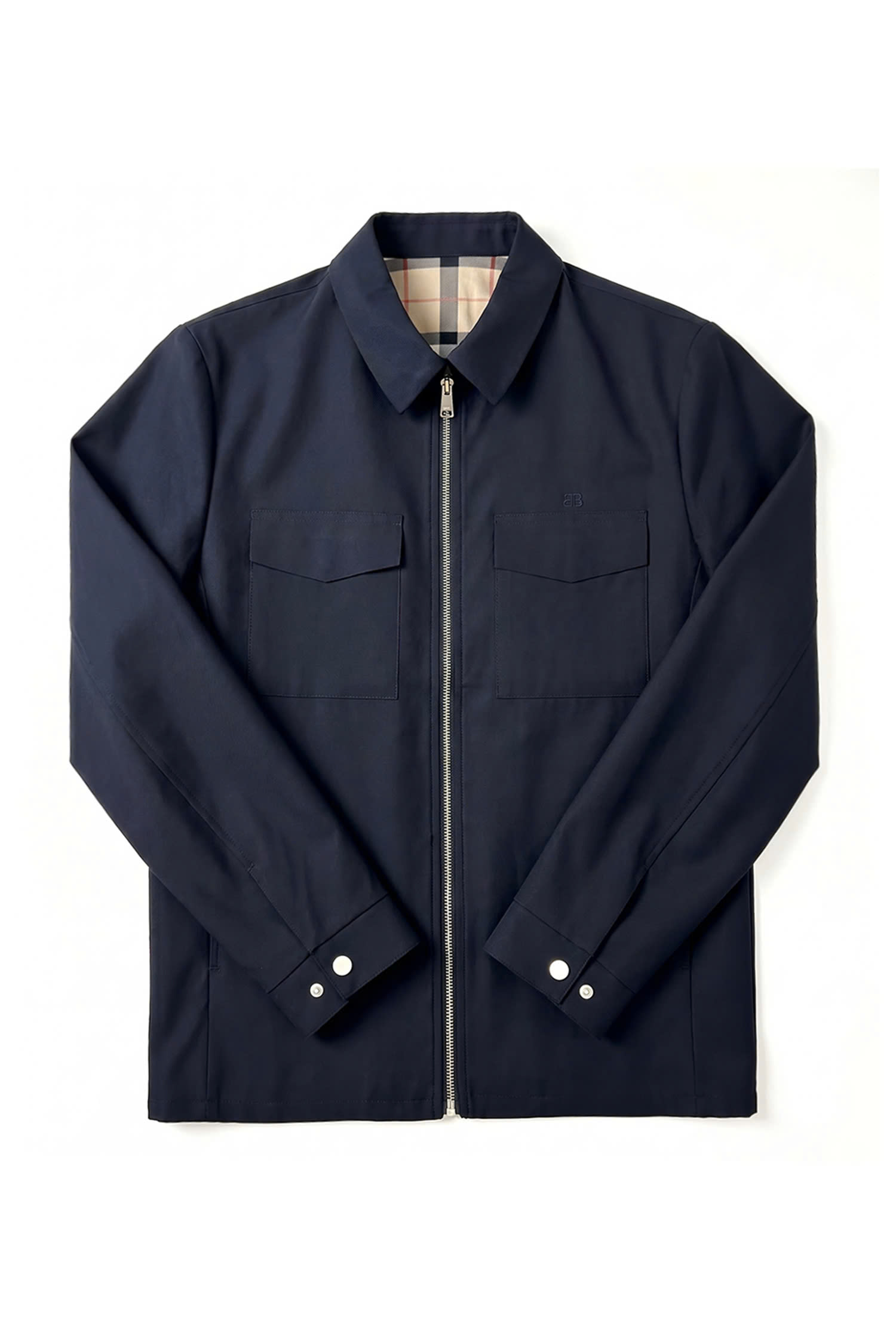 Áo Khoác Overshirt Kaki High-end