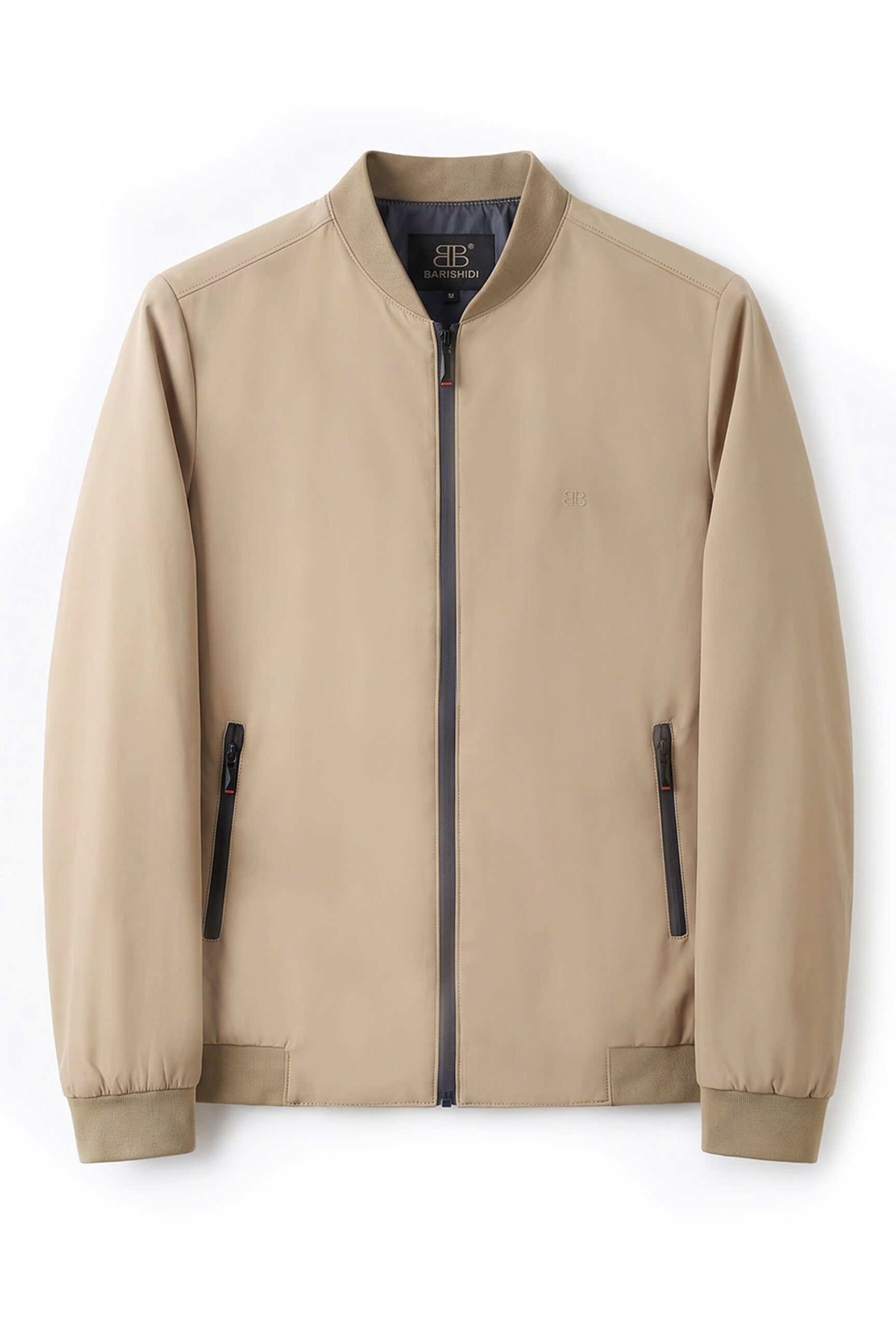 Áo Khoác Bomber Kaki Lụa Premium